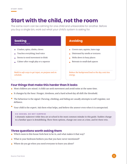 Home Designs for Neurodivergent Children